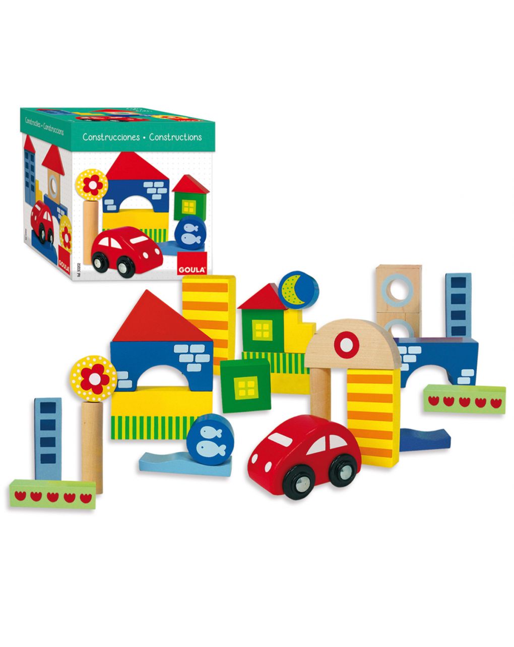 Goula - scatola costruzioni 25 pz. + macchina