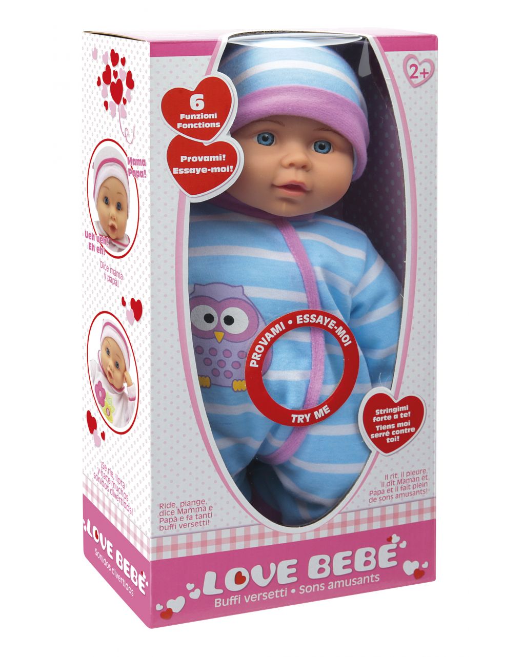Love bebe' - bebè fa versetti buffi