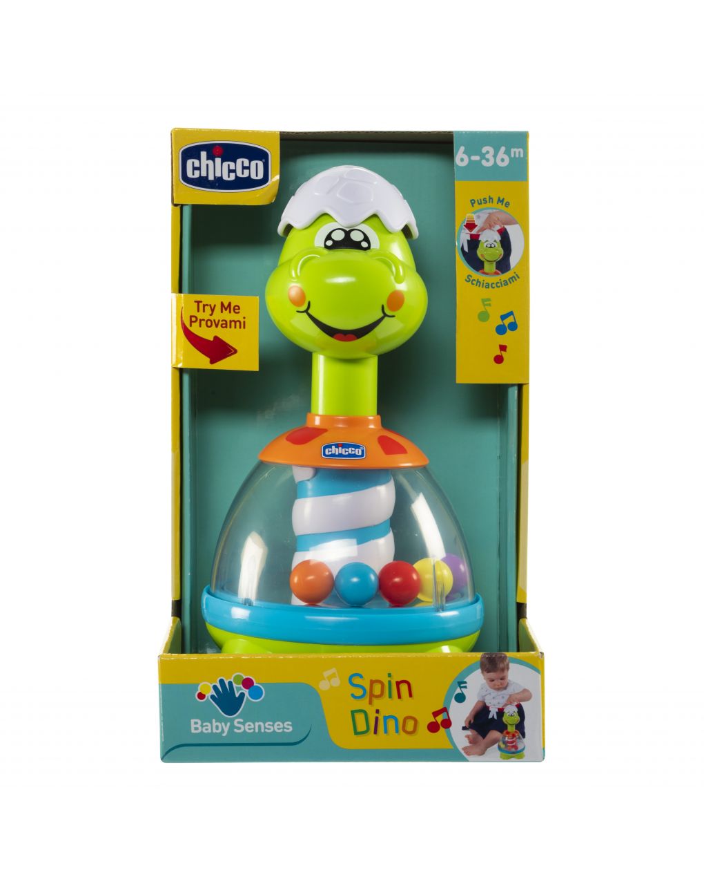 Chicco - trottola dino trottolino