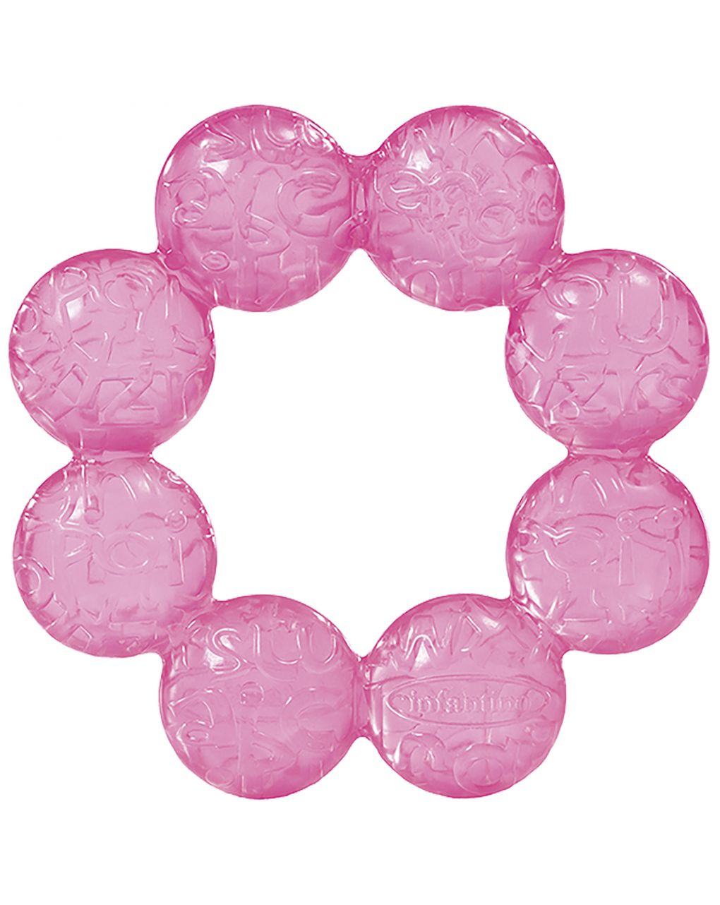 Infantino - anello dentizione rosa