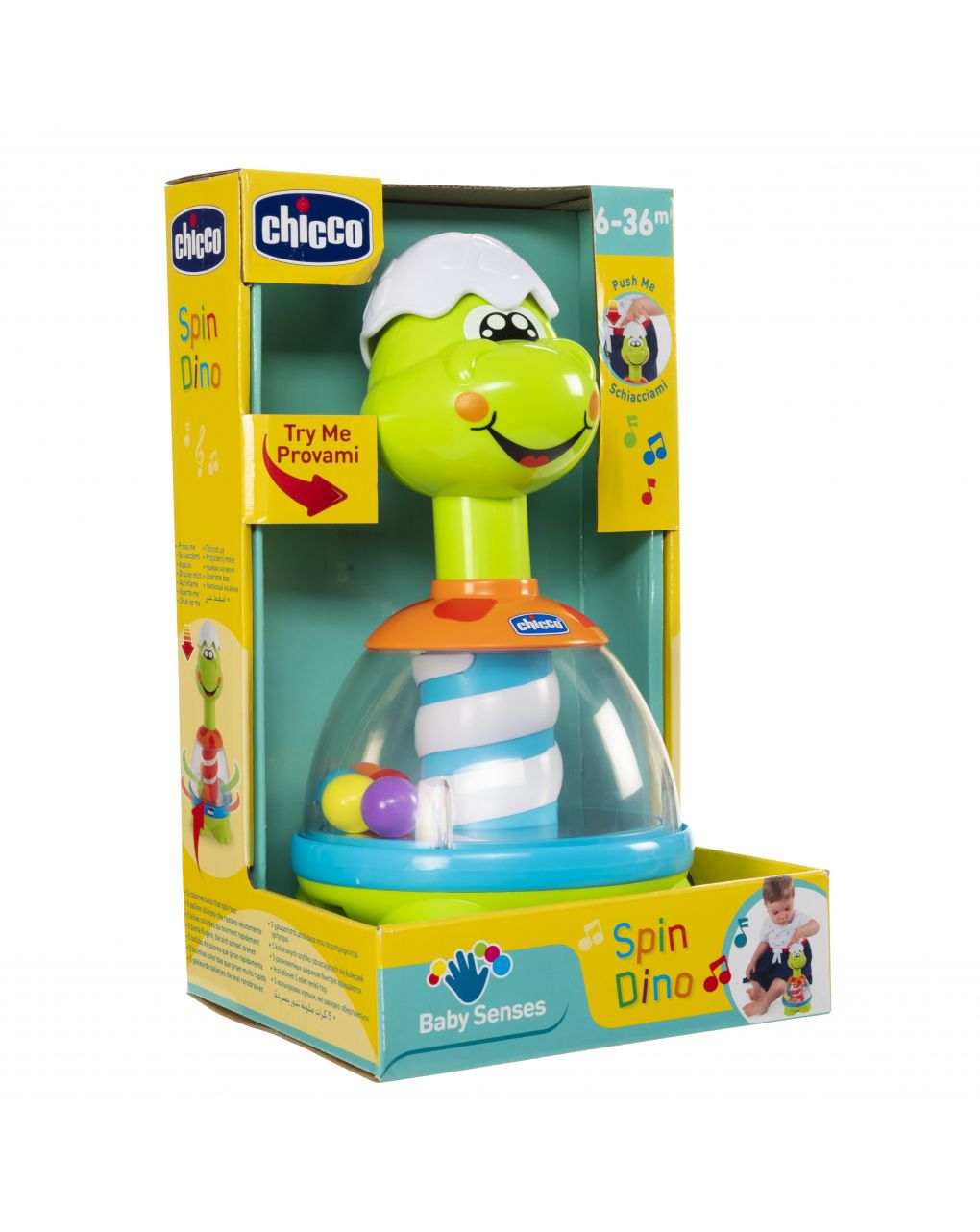 Chicco - trottola dino trottolino