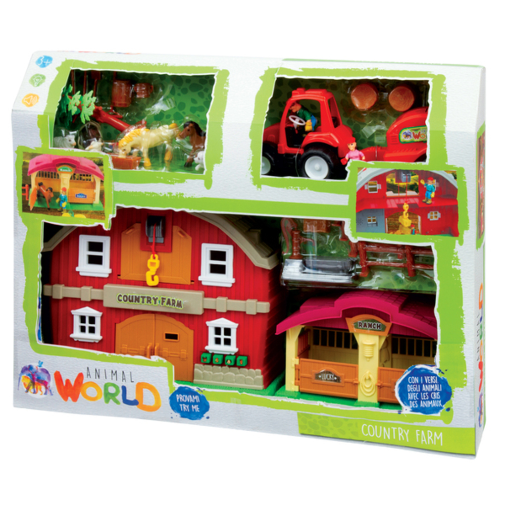 Animal world - mega set fattoria