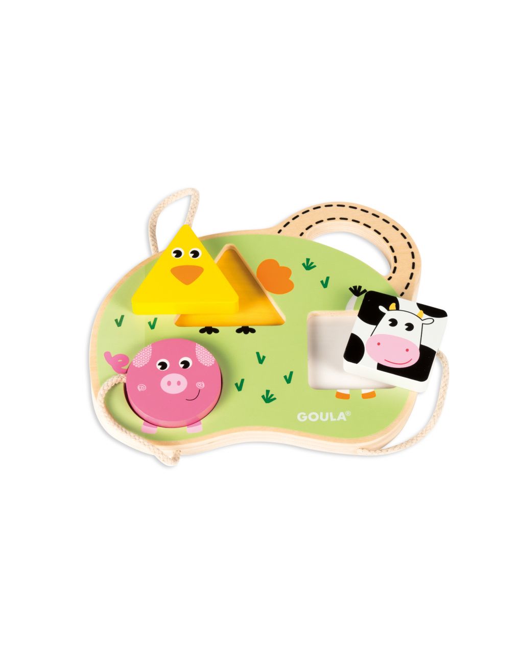 Goula - puzzle 3 animali fattoria