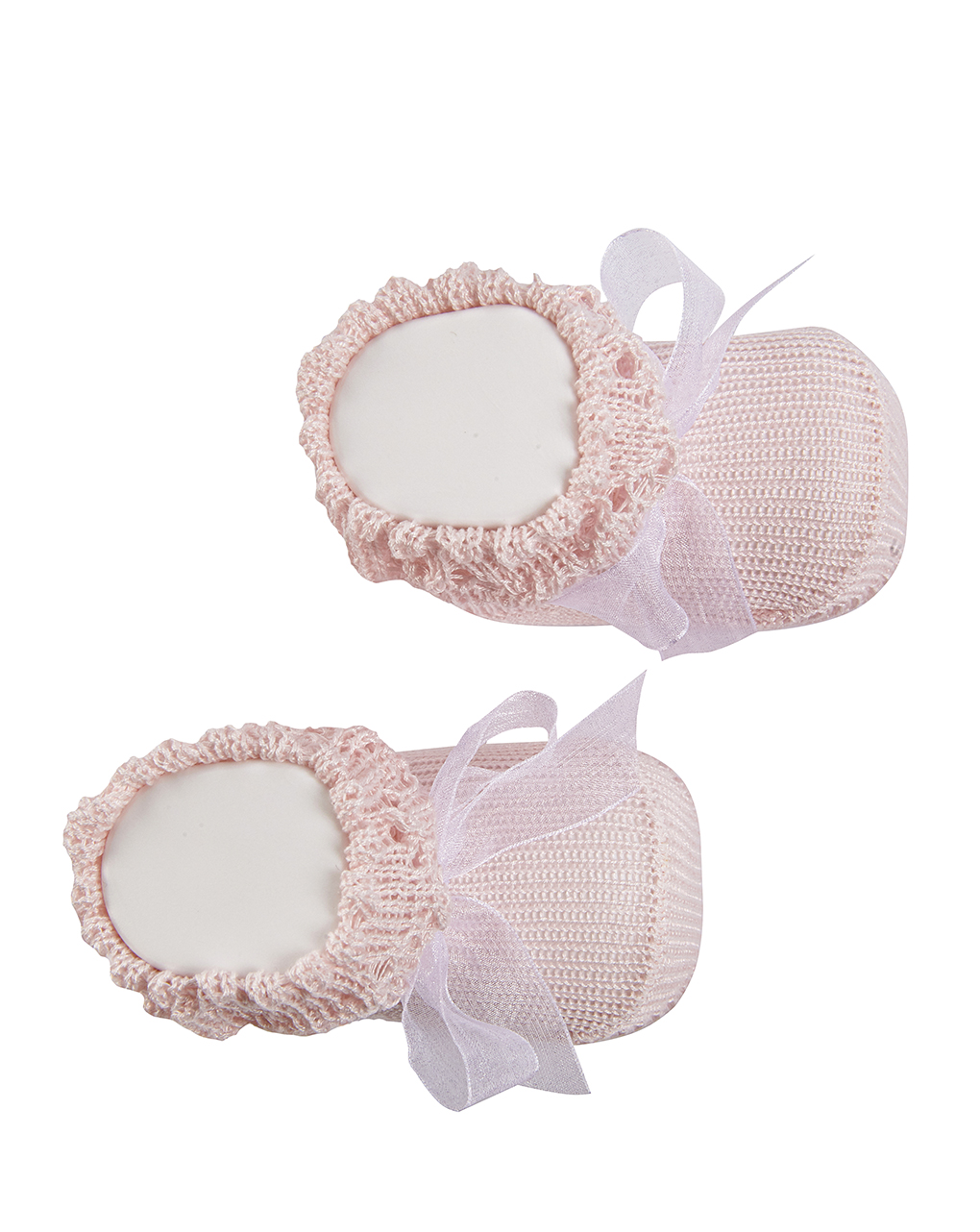 Scarpa tricot con fiocchetto