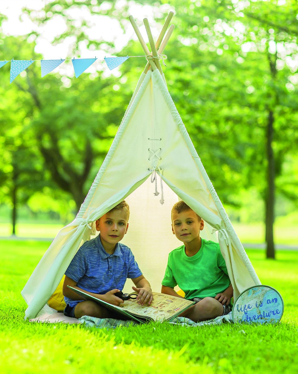 Sunny - teepee tent alba - crema