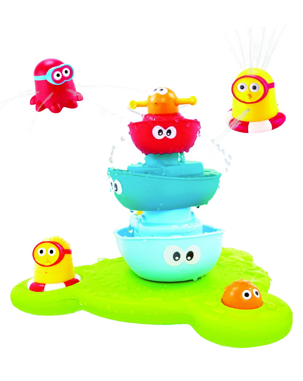 Yookidoo - stack 'n' spray tub fountain