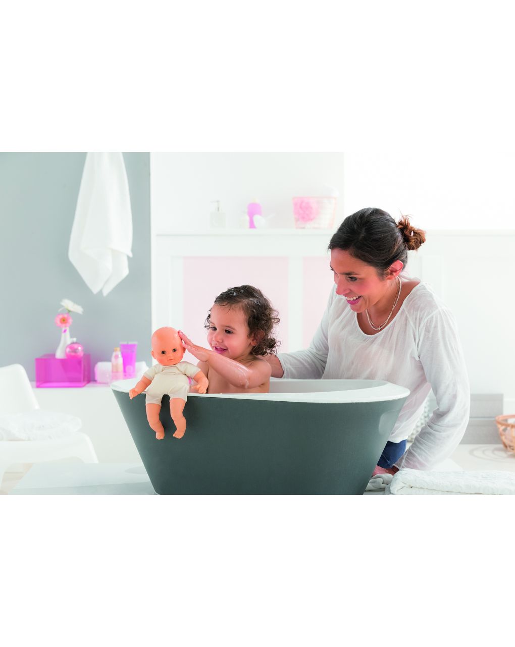 Corolle - bebe' bagno - coralie corolle's flowers