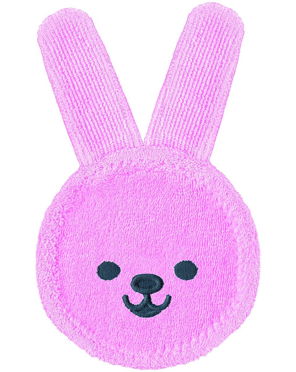 Guantino massaggiagengive in microfibra oral care rabbit bimba