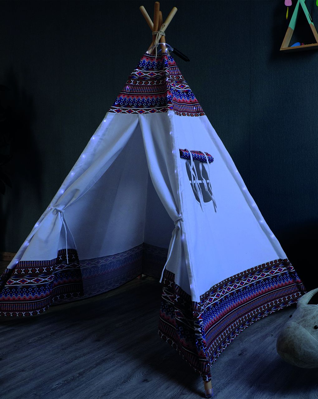 Sunny - teepee tent led - multicolor
