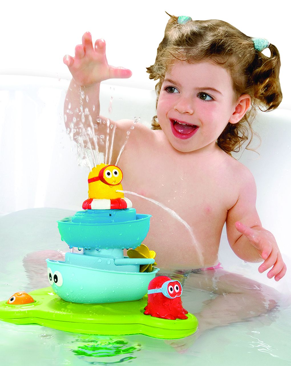 Yookidoo - stack 'n' spray tub fountain