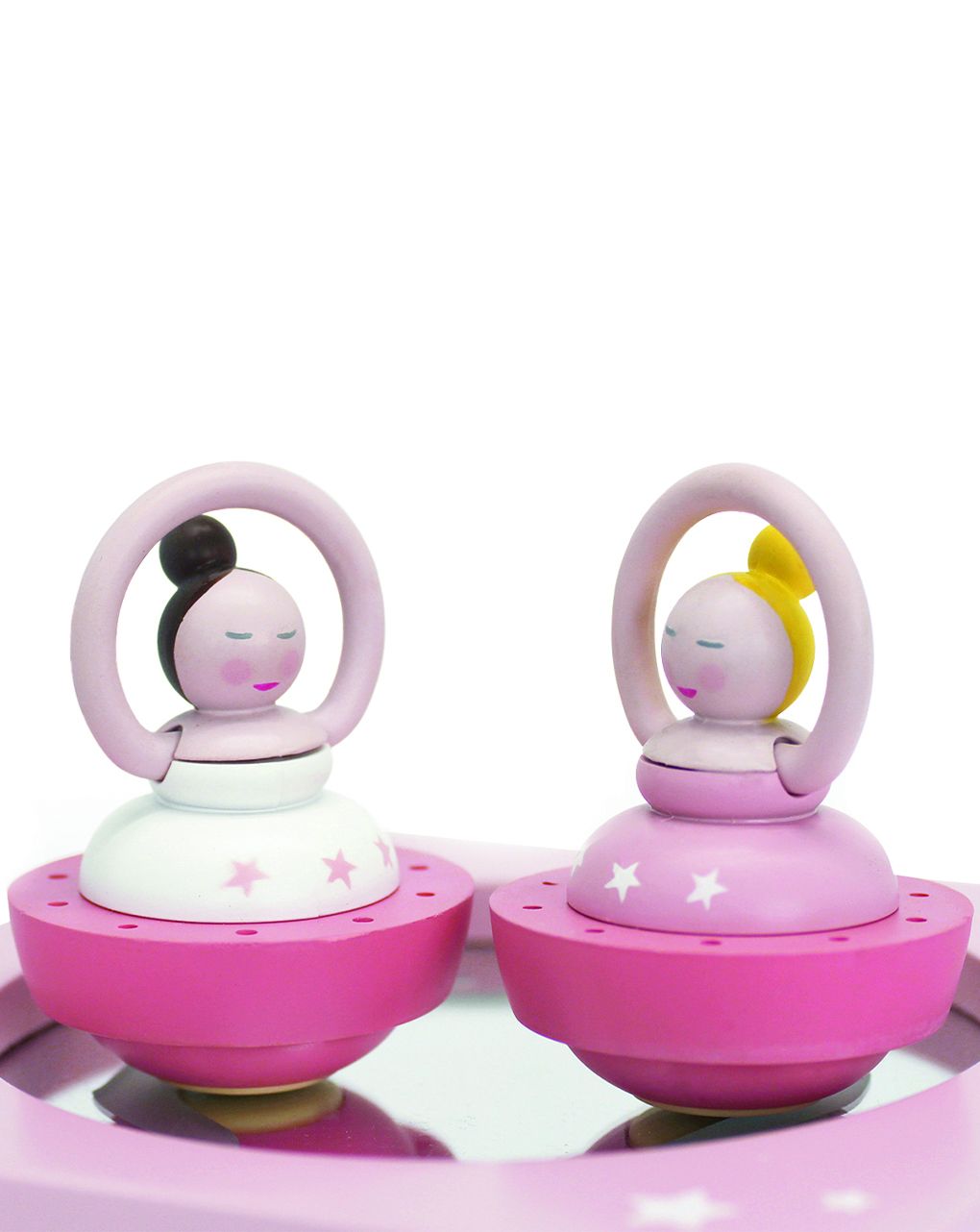 Trousselier - dancing music box ballerina pink