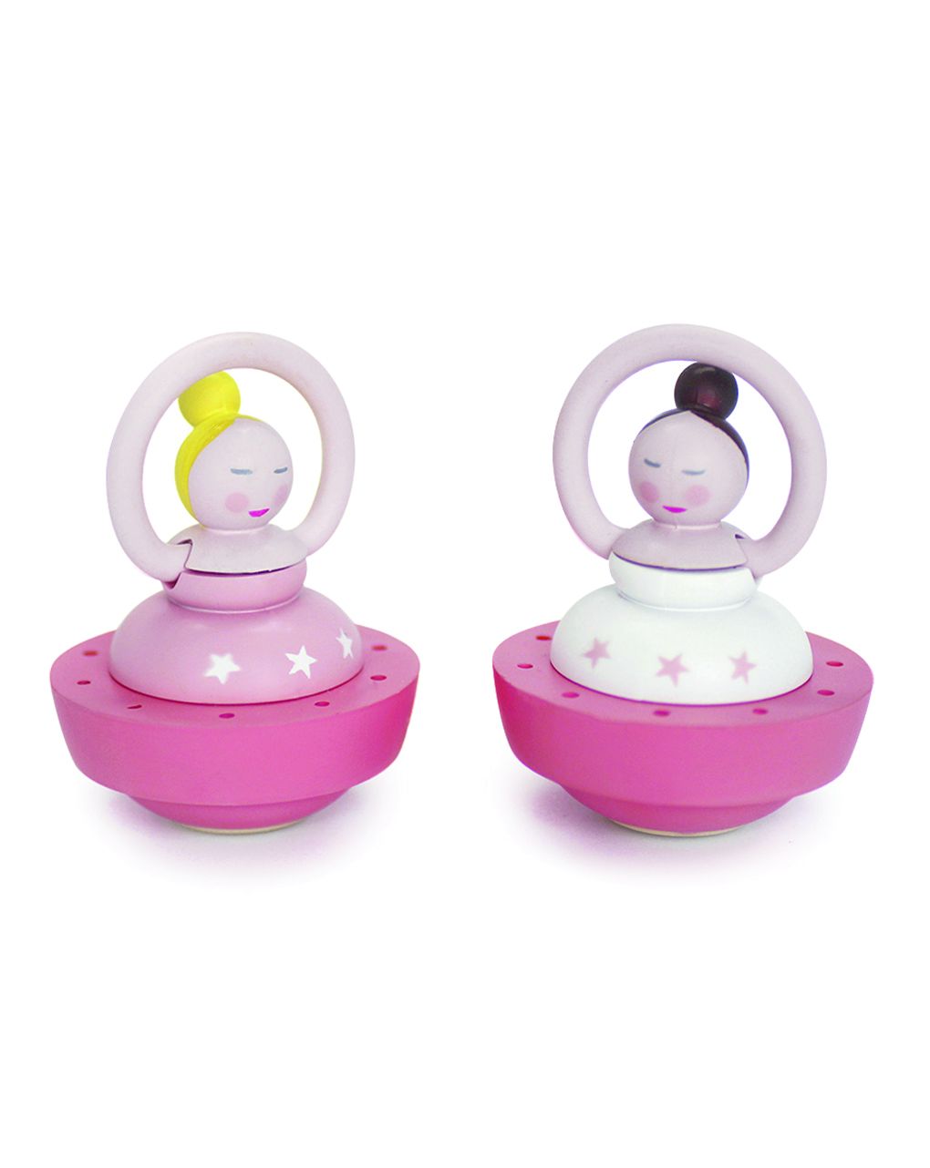 Trousselier - dancing music box ballerina pink