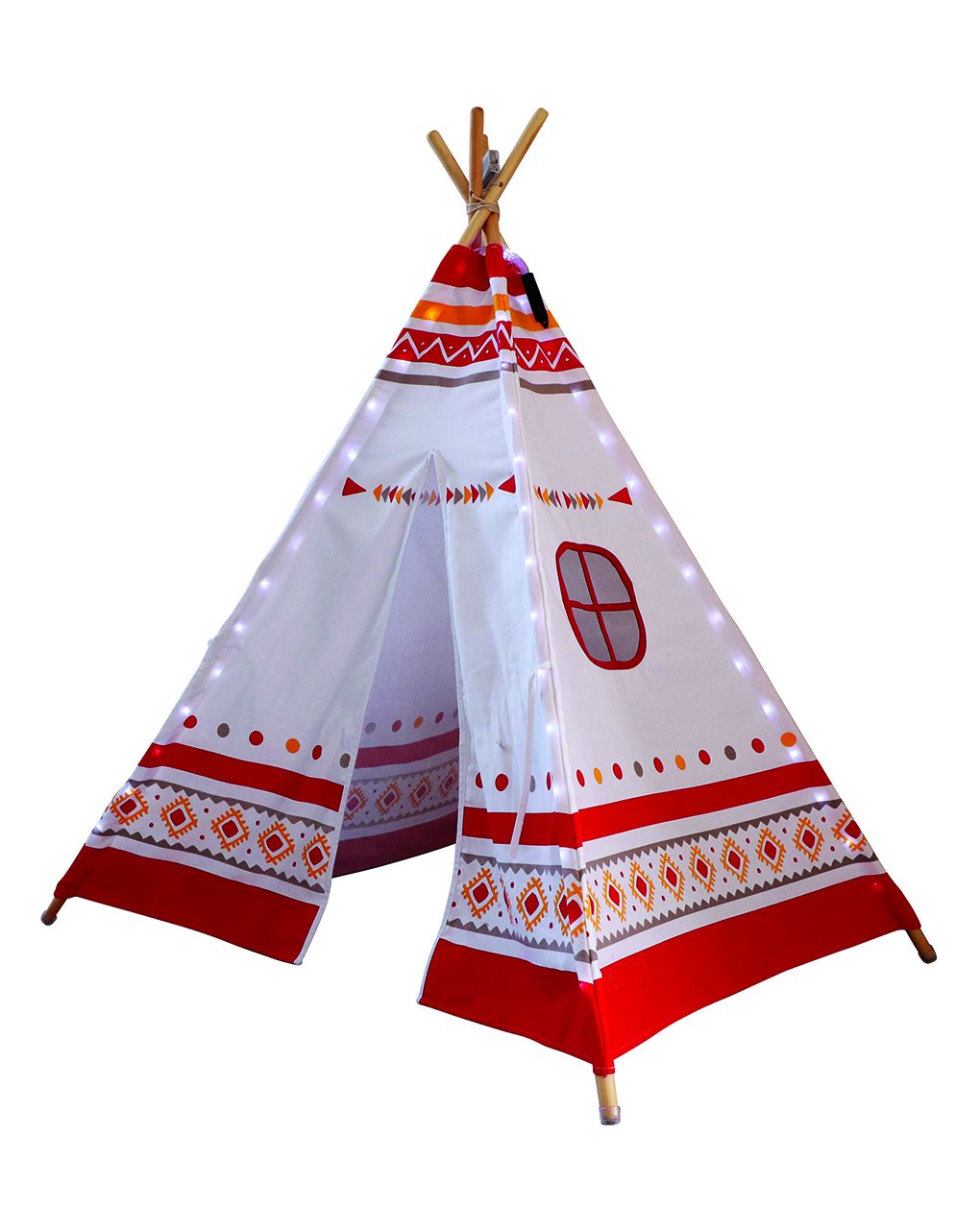 Sunny - teepee tent led - red