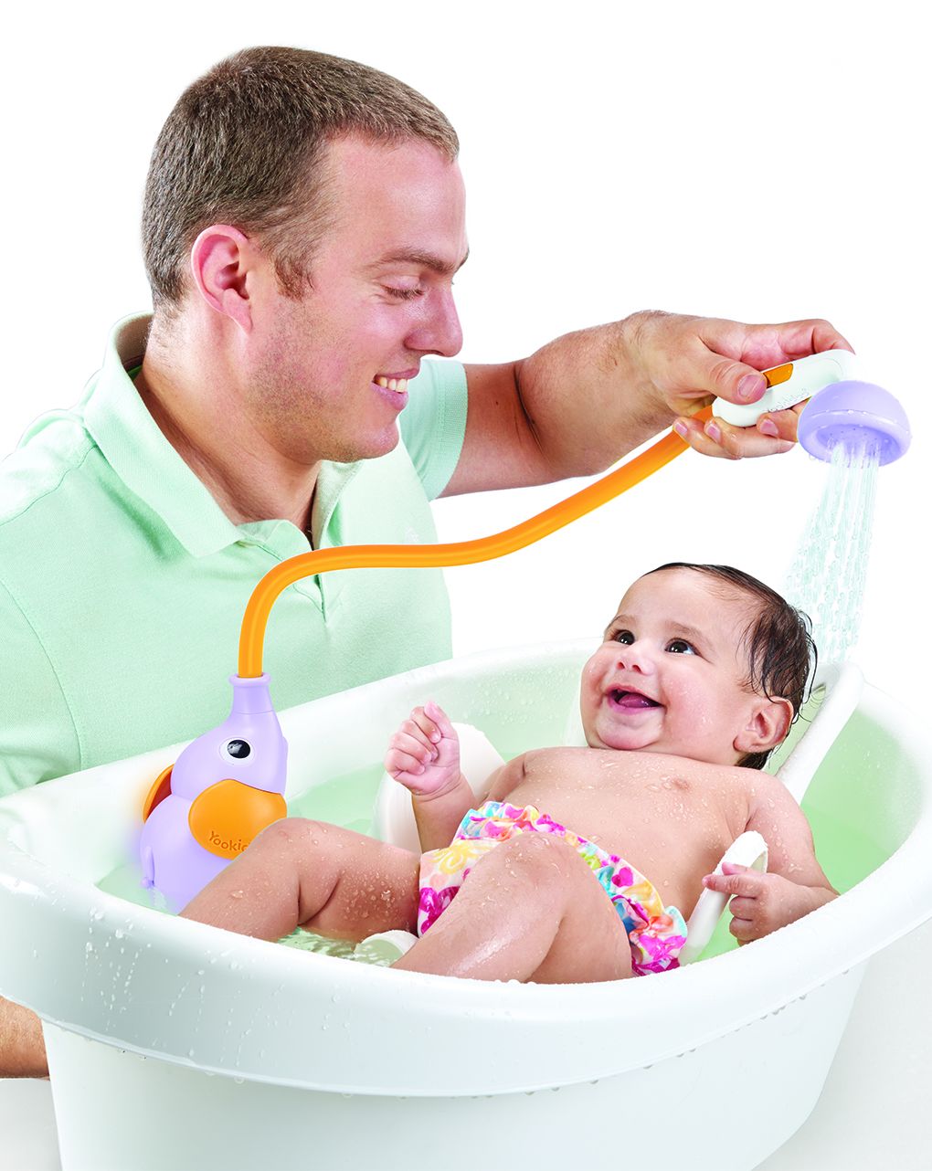 Yookidoo - elephant baby shower - purple