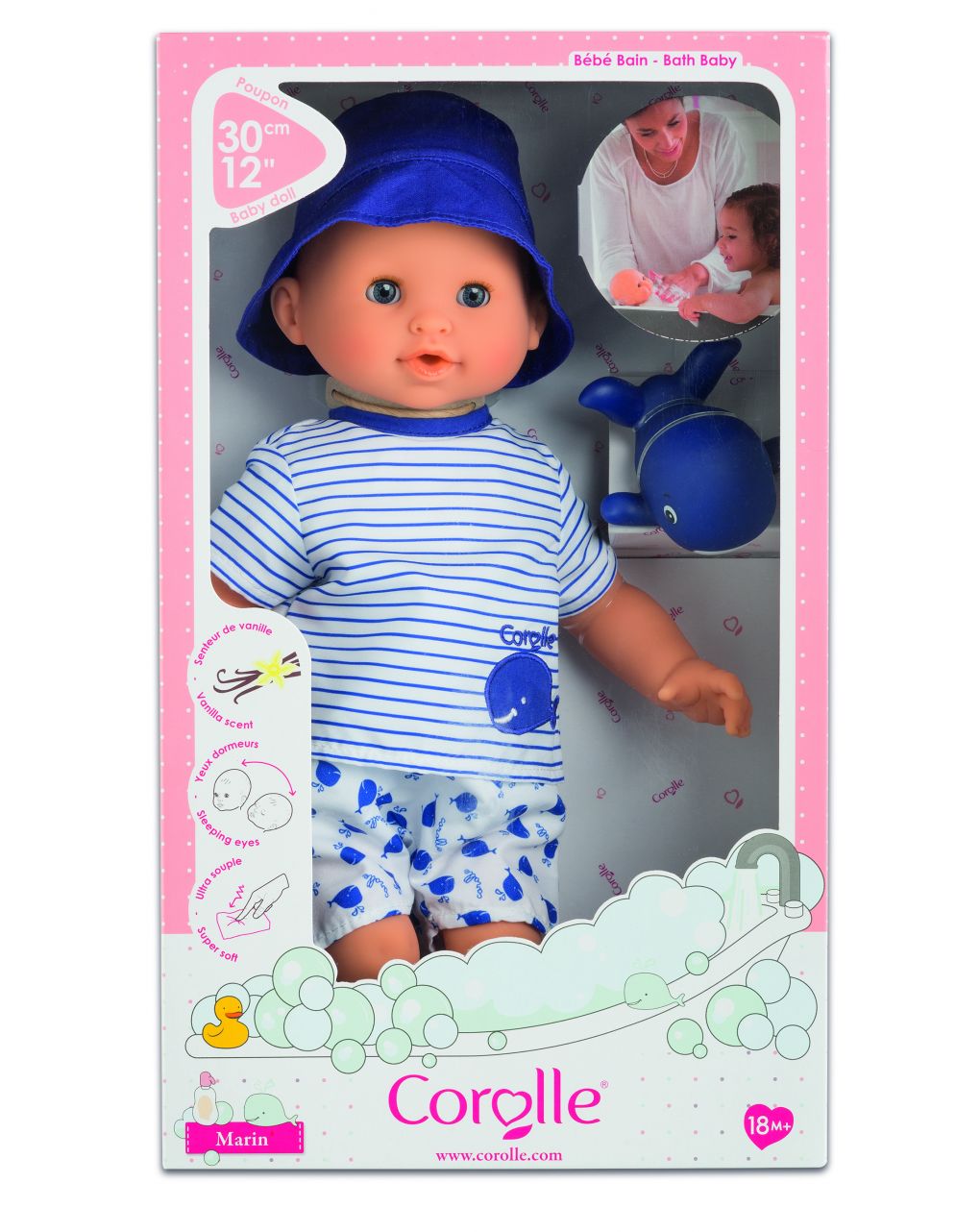 Corolle - bebe'  bagno - marin
