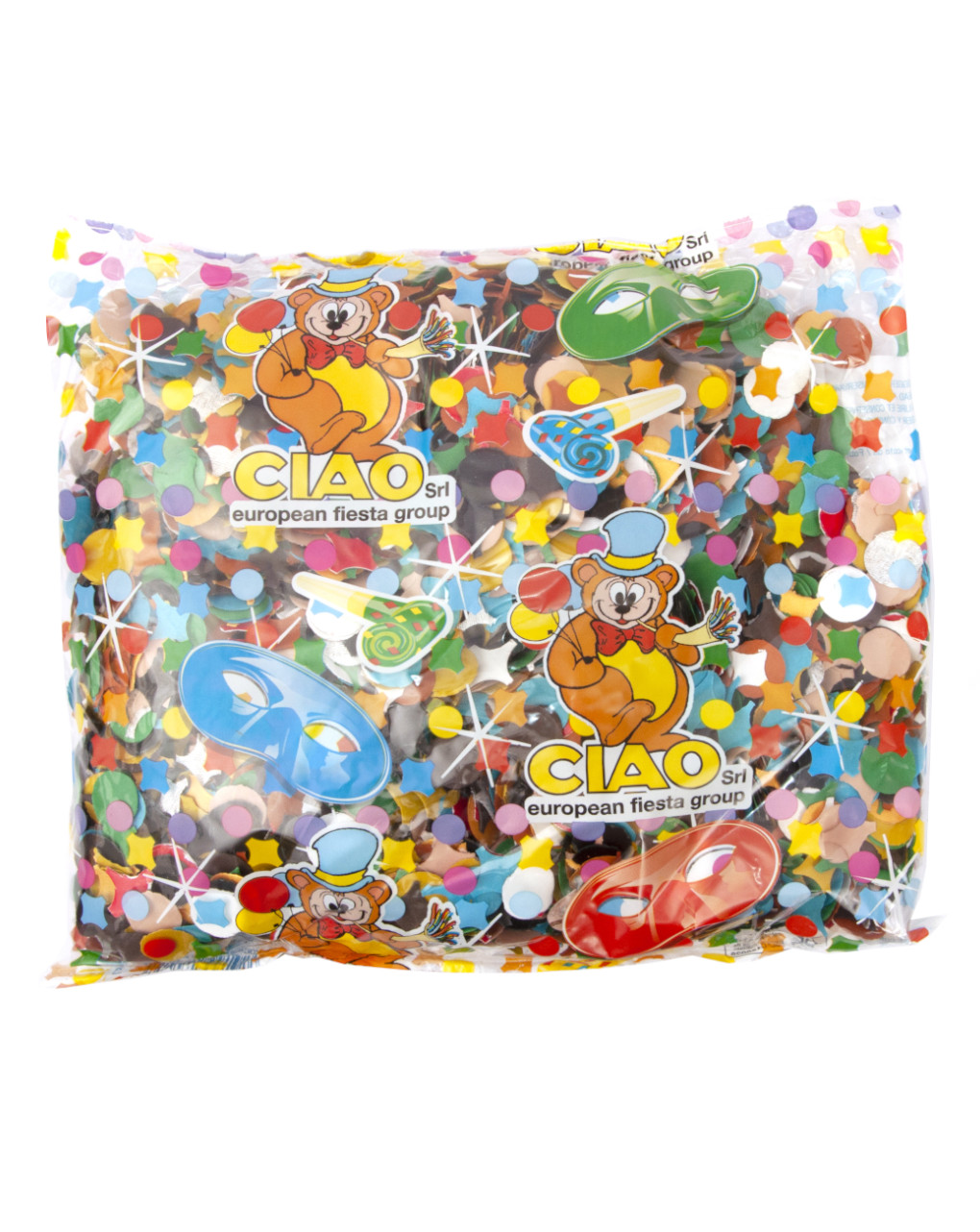 Busta coriandoli grammi 300 - ciao