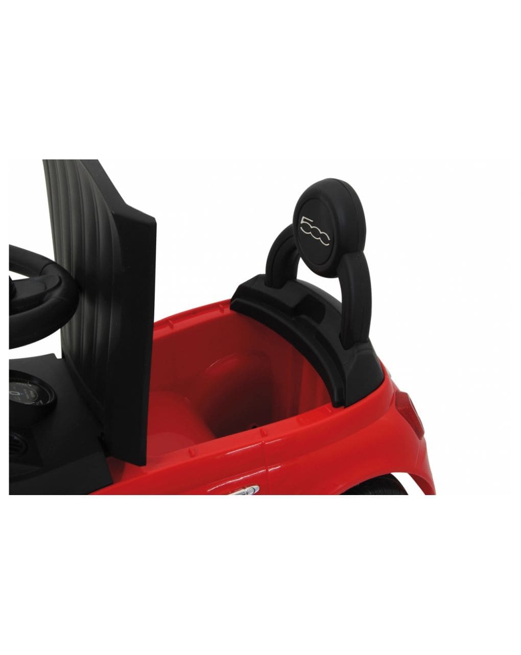 Injusa - runruntoys baby push car fiat 500 rosso