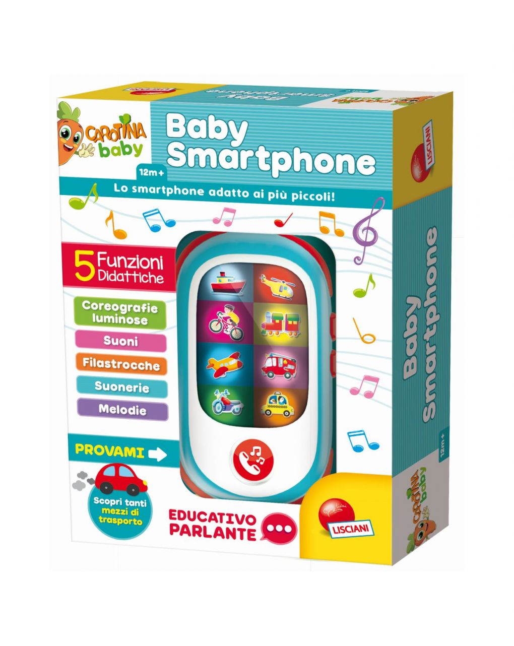 Lisciani - carotina baby smartphone