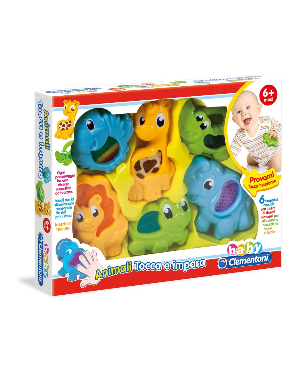 Babyclementoni - gli animali tocca e impara