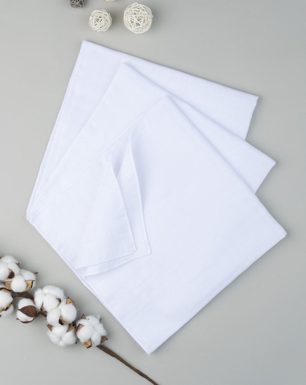 Pack x3 quadrati in garza