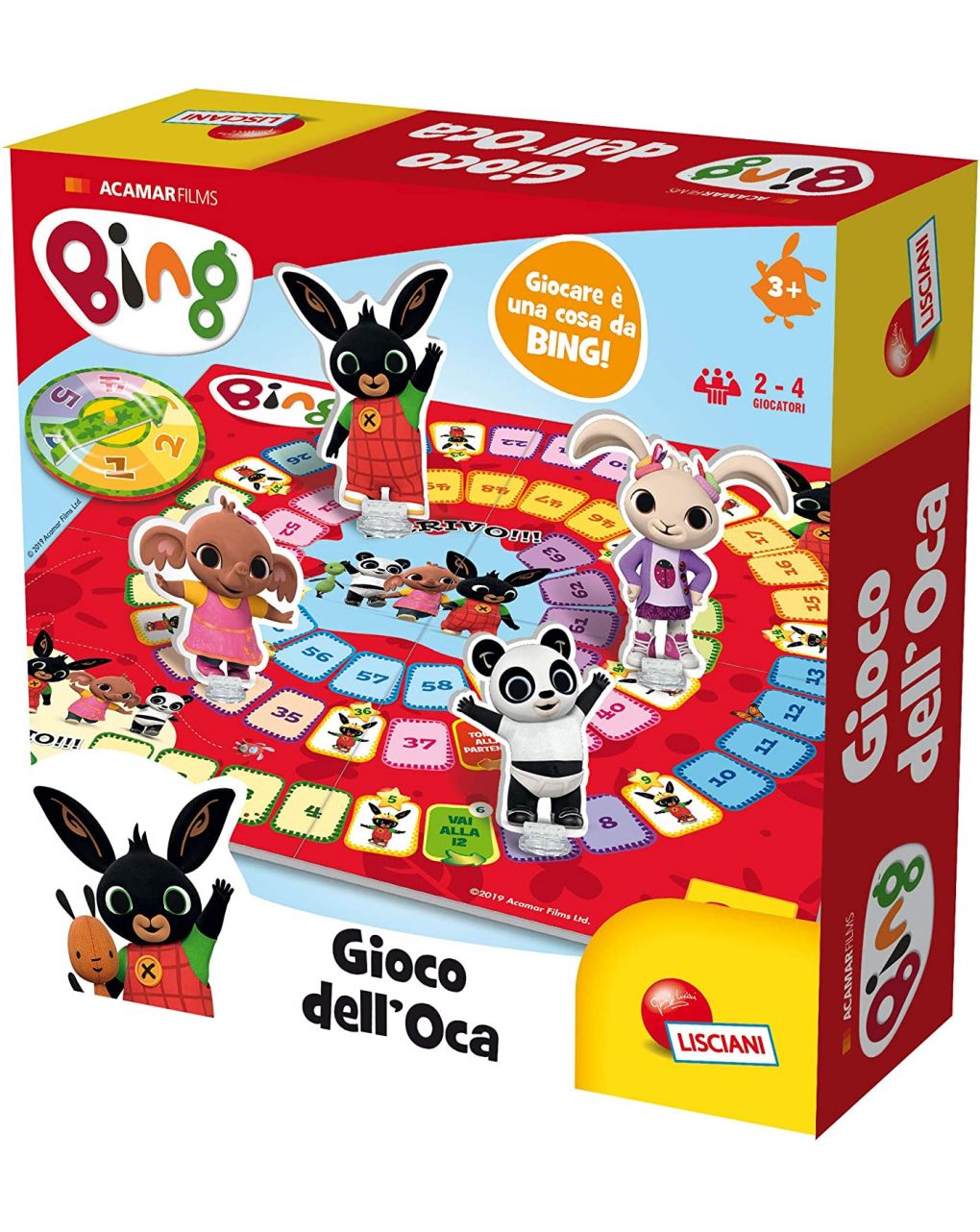 Lisciani - bing gioco dell'oca