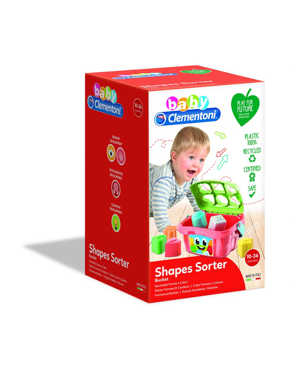 Baby clementoni - secchiello forme e colori