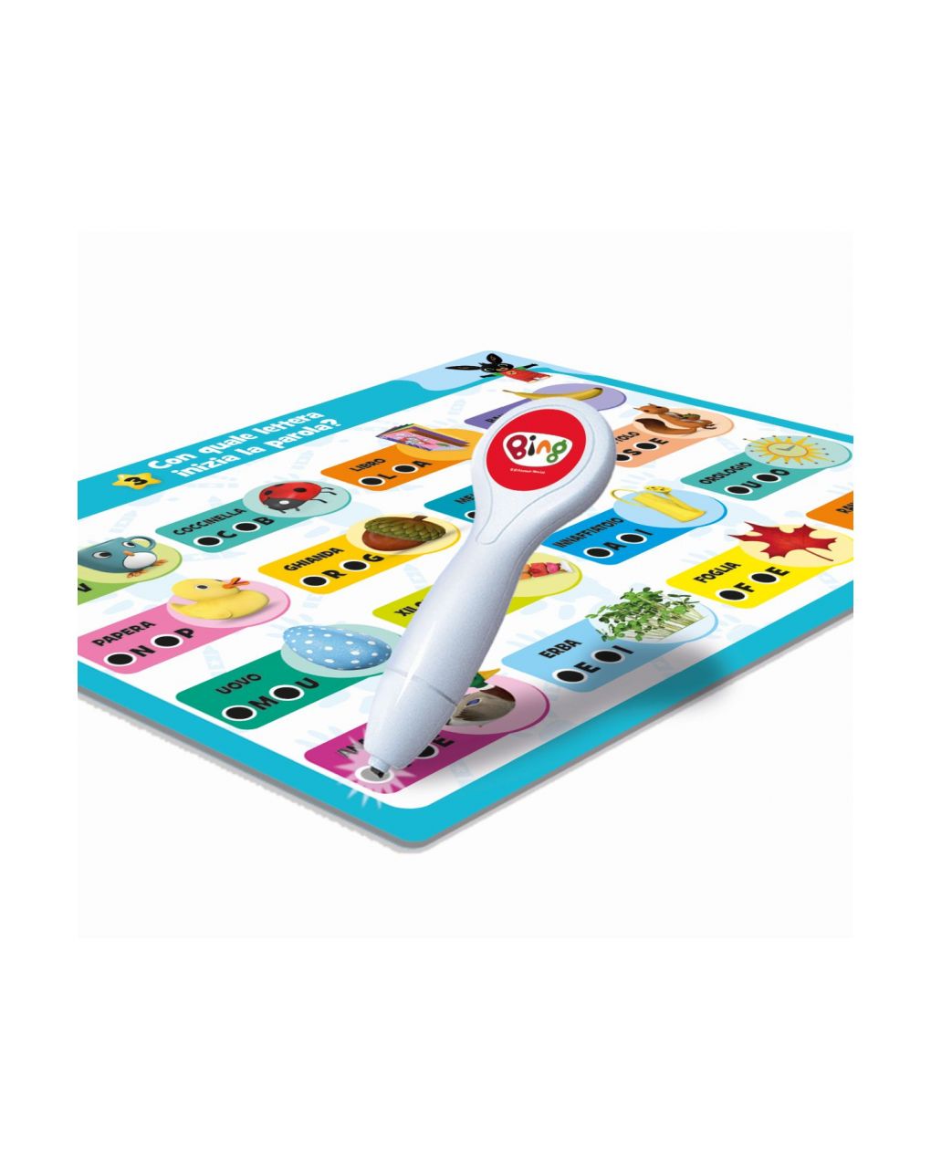 Lisciani – bing penna maxi schede