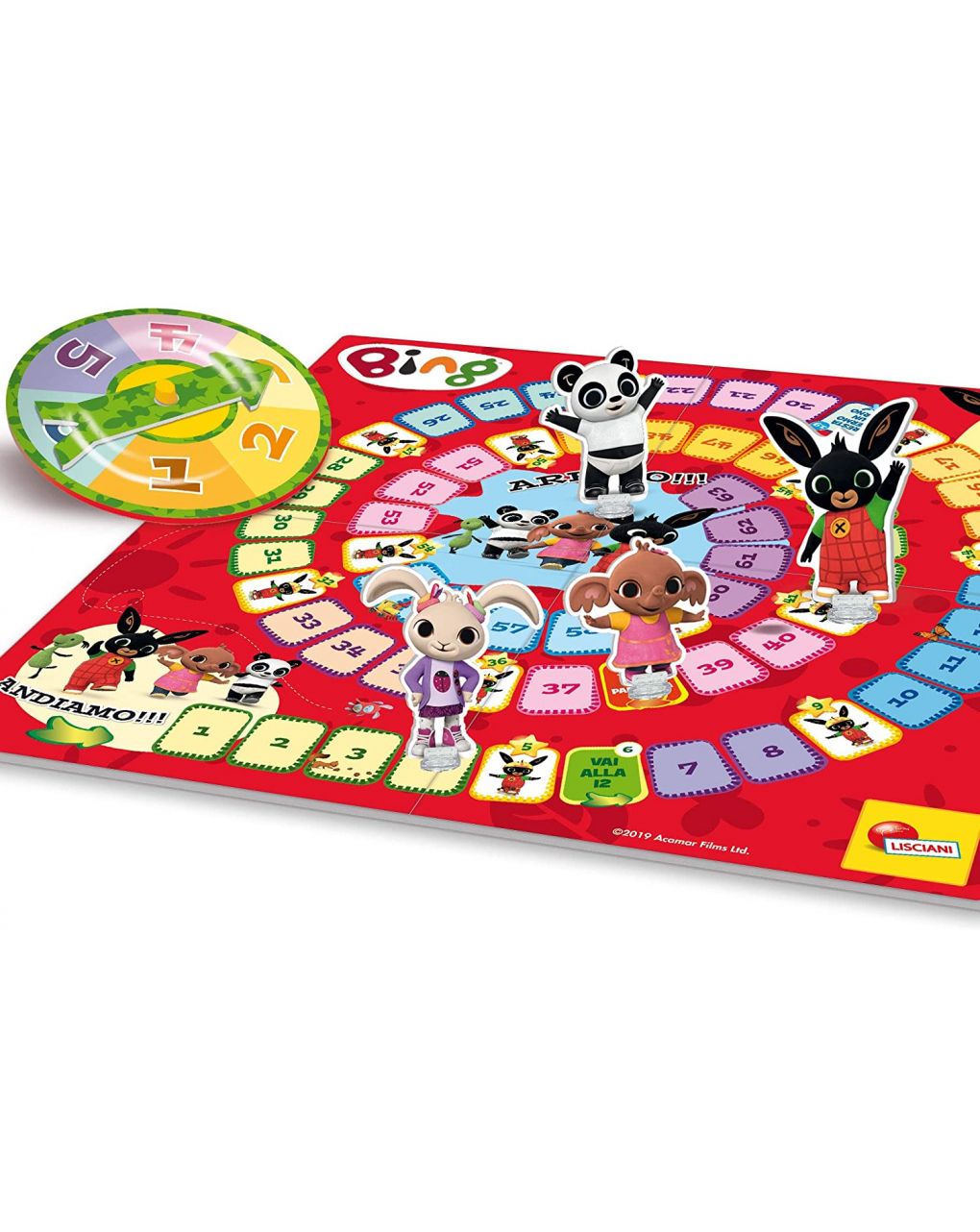 Lisciani - bing gioco dell'oca