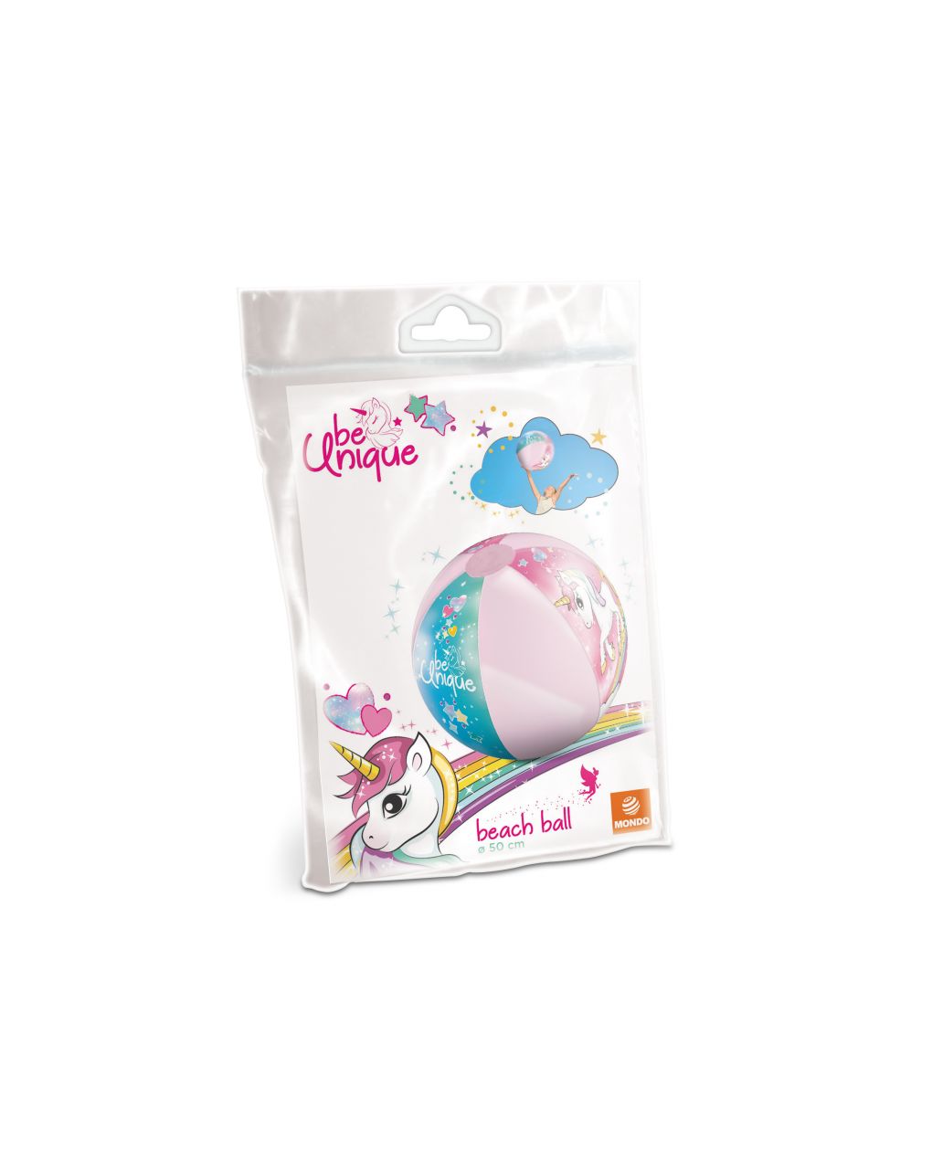 Mondo - unicorn palla gonfiabile d. 50 cm