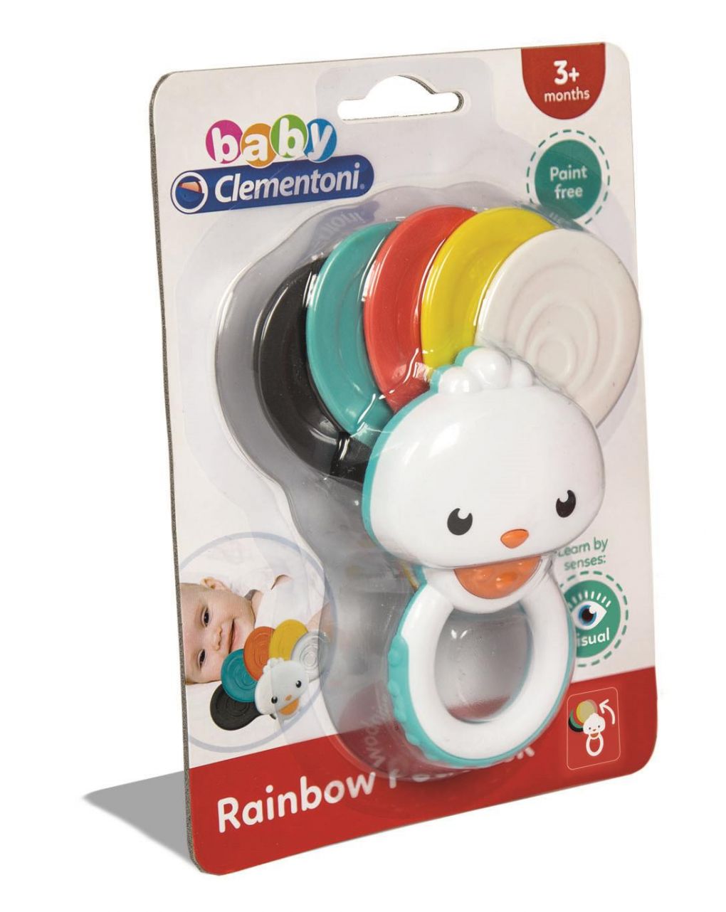 Baby clementoni - sonaglino vista pavone