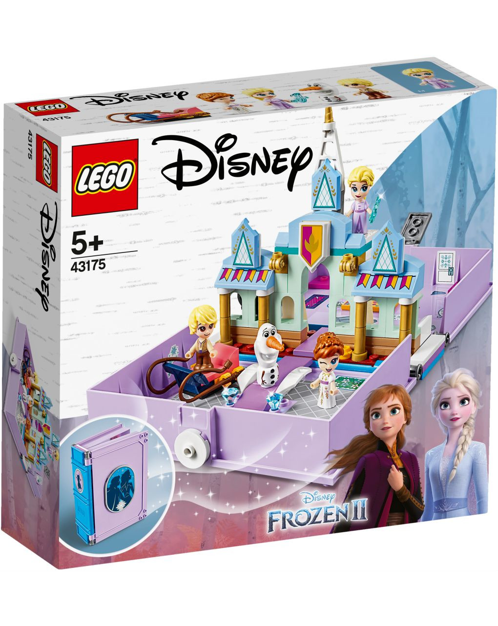 Lego disney - il libro delle fiabe di anna ed elsa - 43175