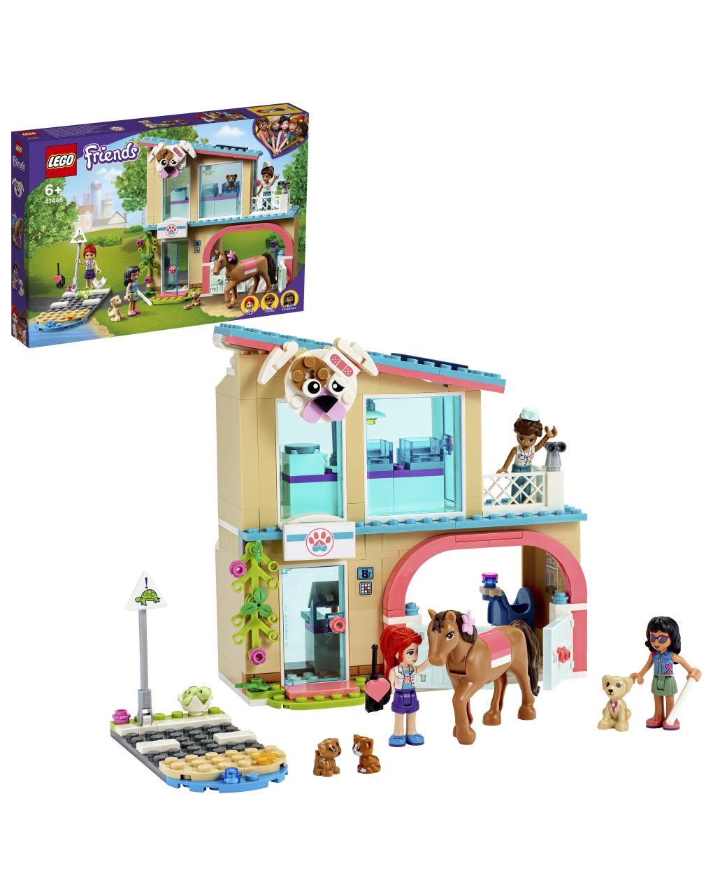Lego friends - la clinica veterinaria di heartlake city - 41446