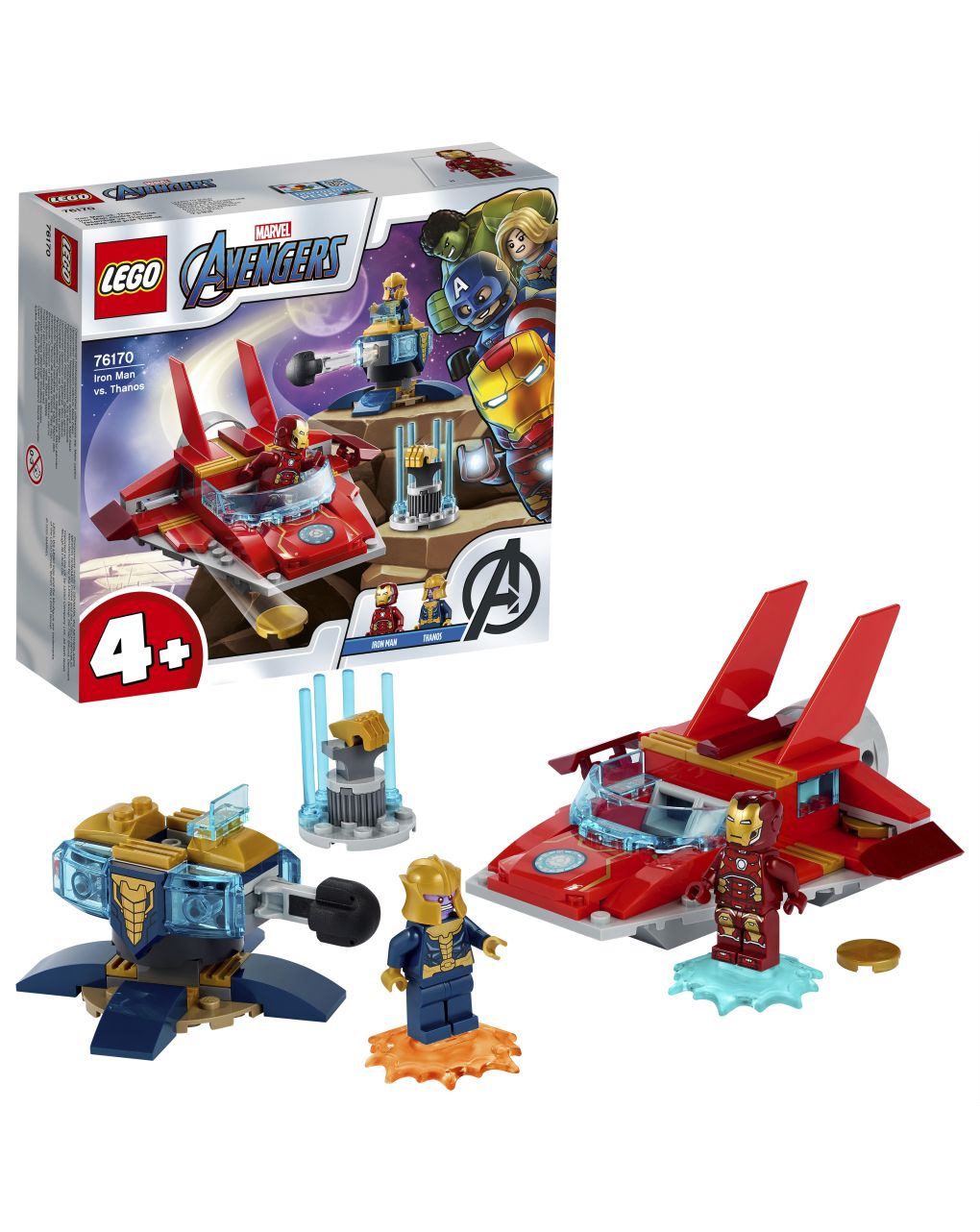 Lego super heroes - iron man vs. thanos - 76170