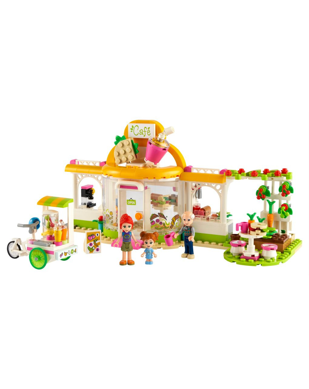 Lego friends - il caffè biologico di heartlake - 41444