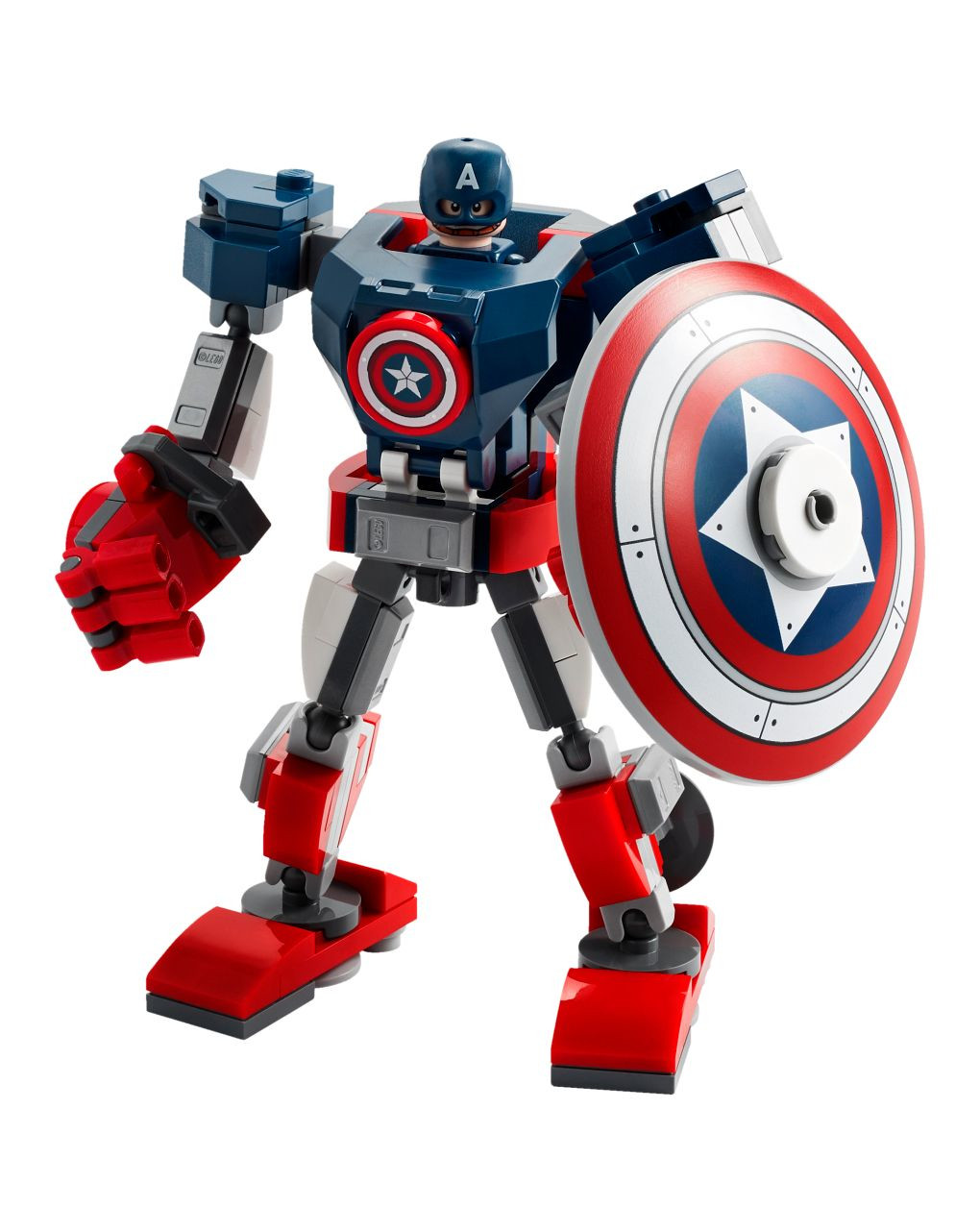 Lego super heroes - armatura mech di capitan america - 76168