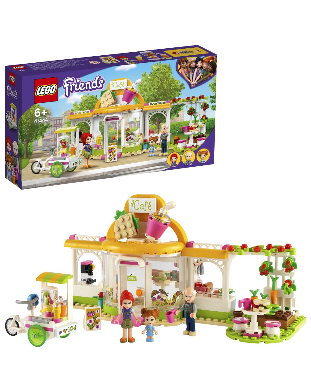 Lego friends - il caffè biologico di heartlake - 41444