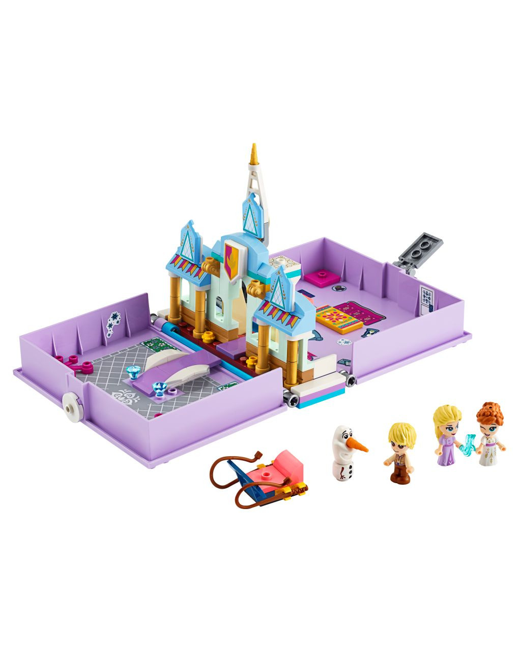 Lego disney - il libro delle fiabe di anna ed elsa - 43175