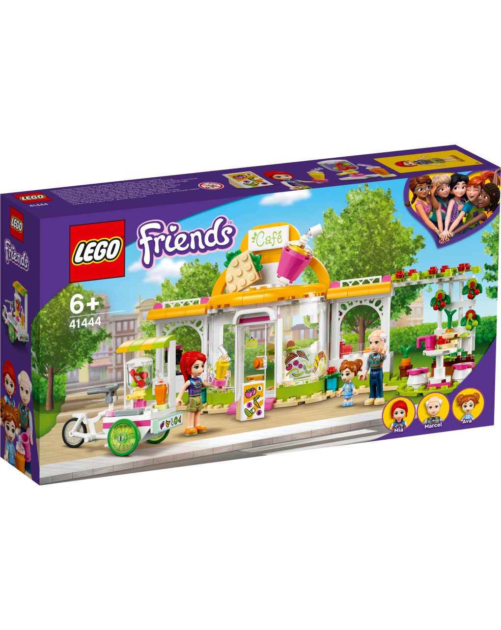 Lego friends - il caffè biologico di heartlake - 41444