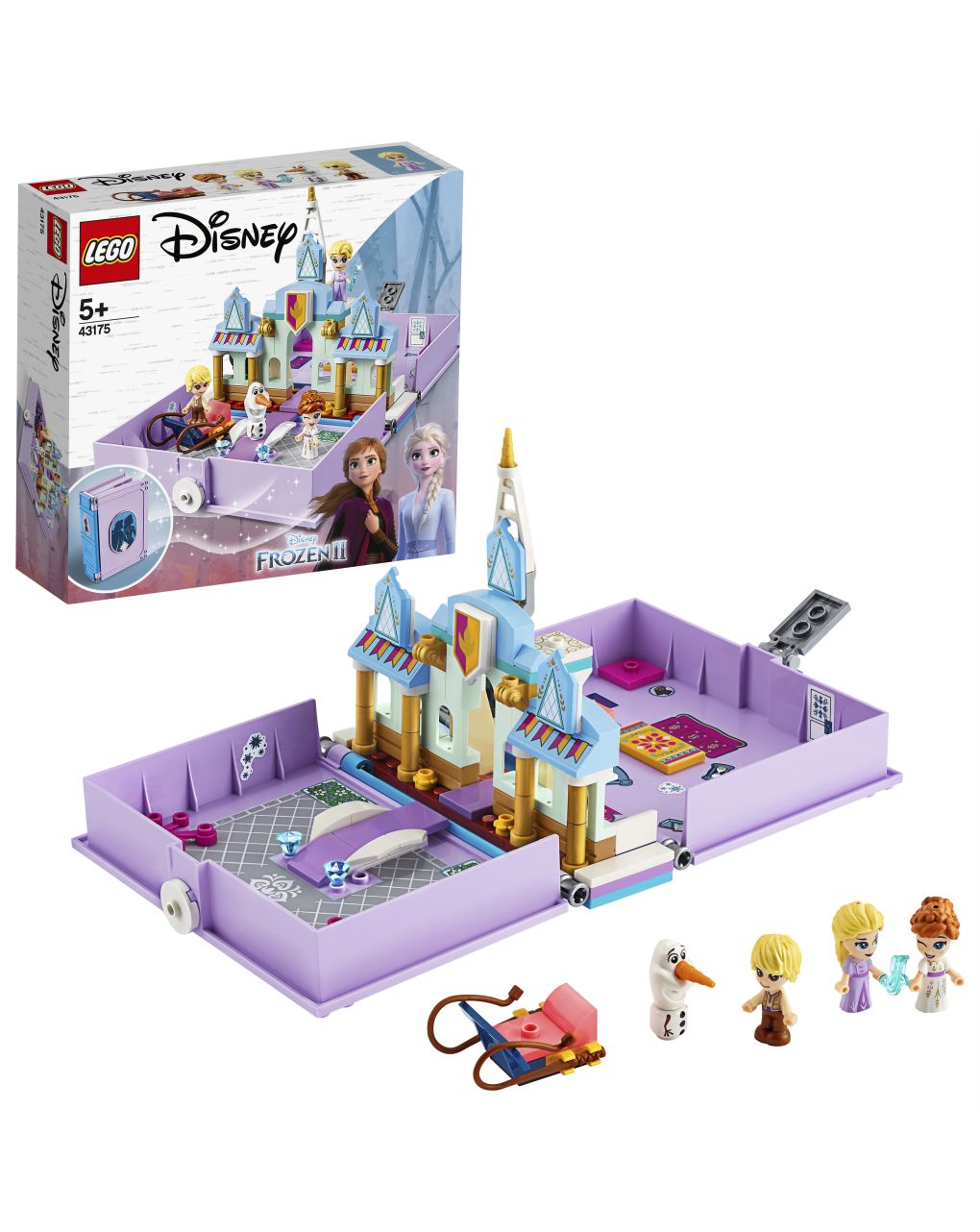 Lego disney - il libro delle fiabe di anna ed elsa - 43175