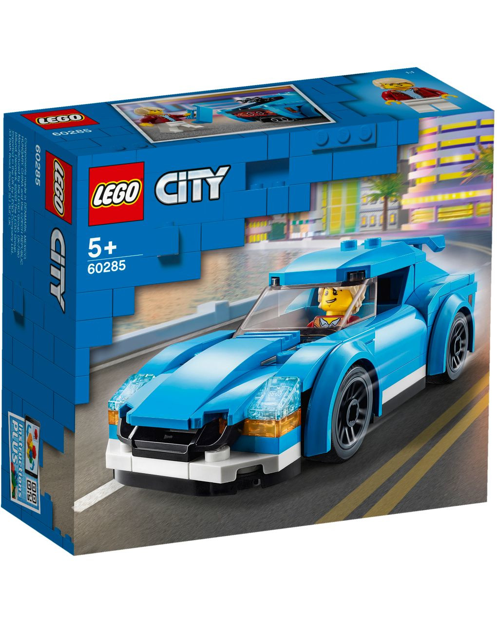 Lego city great vehicles - auto sportiva - 60285