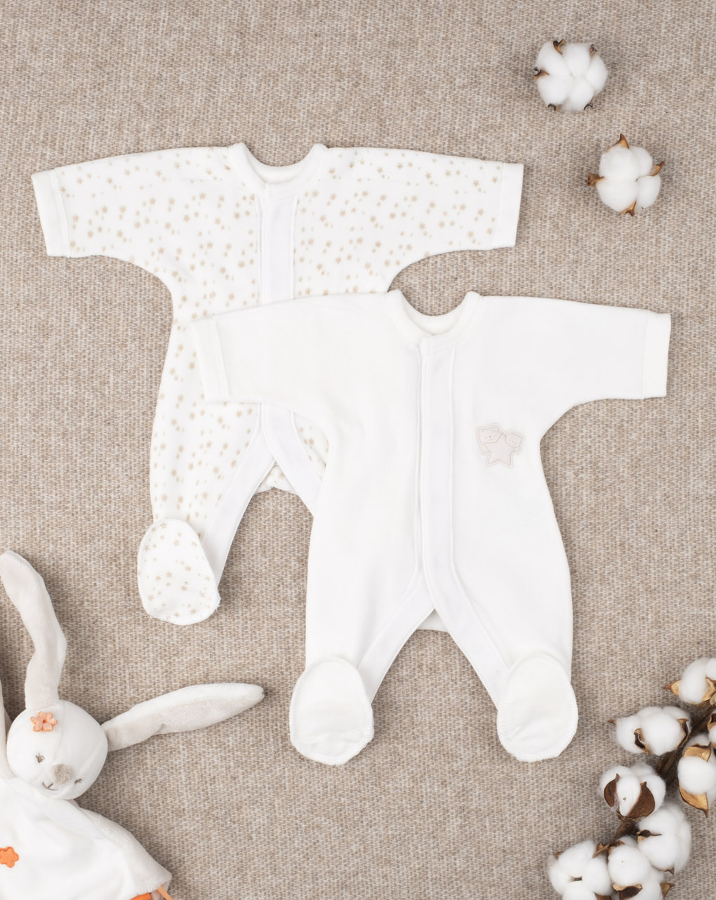 Pack 2 tutine extrasmall "stelline"