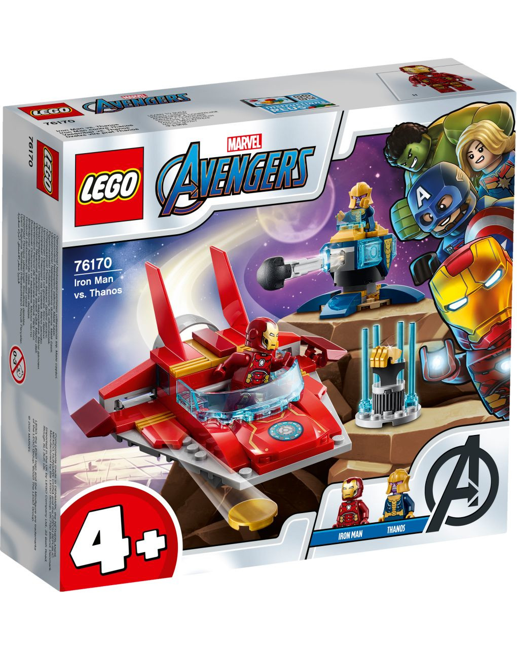 Lego super heroes - iron man vs. thanos - 76170