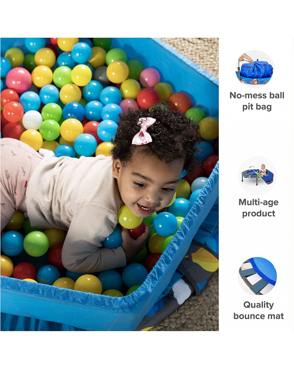 Smartrike trampolino folding 3 in 1