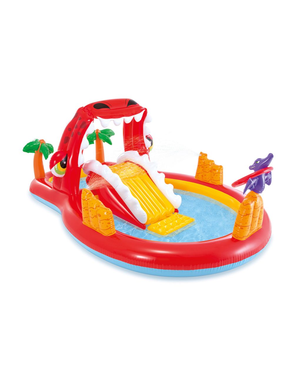 Intex - playcenter happy dino cm 259x165x107