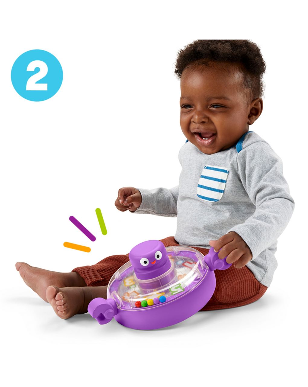 Fisher price - tino robottino 4-in-1