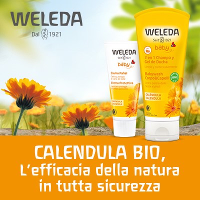 Baby Calendula Bio Weleda, naturalmente protetto fin dai primi giorni