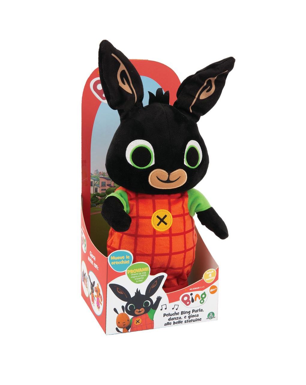Bing - peluche parla e danza 36cm