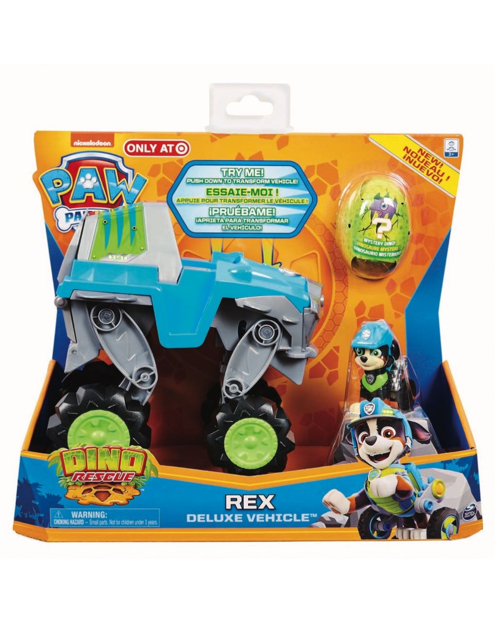 Paw patrol veicolo deluxe rex