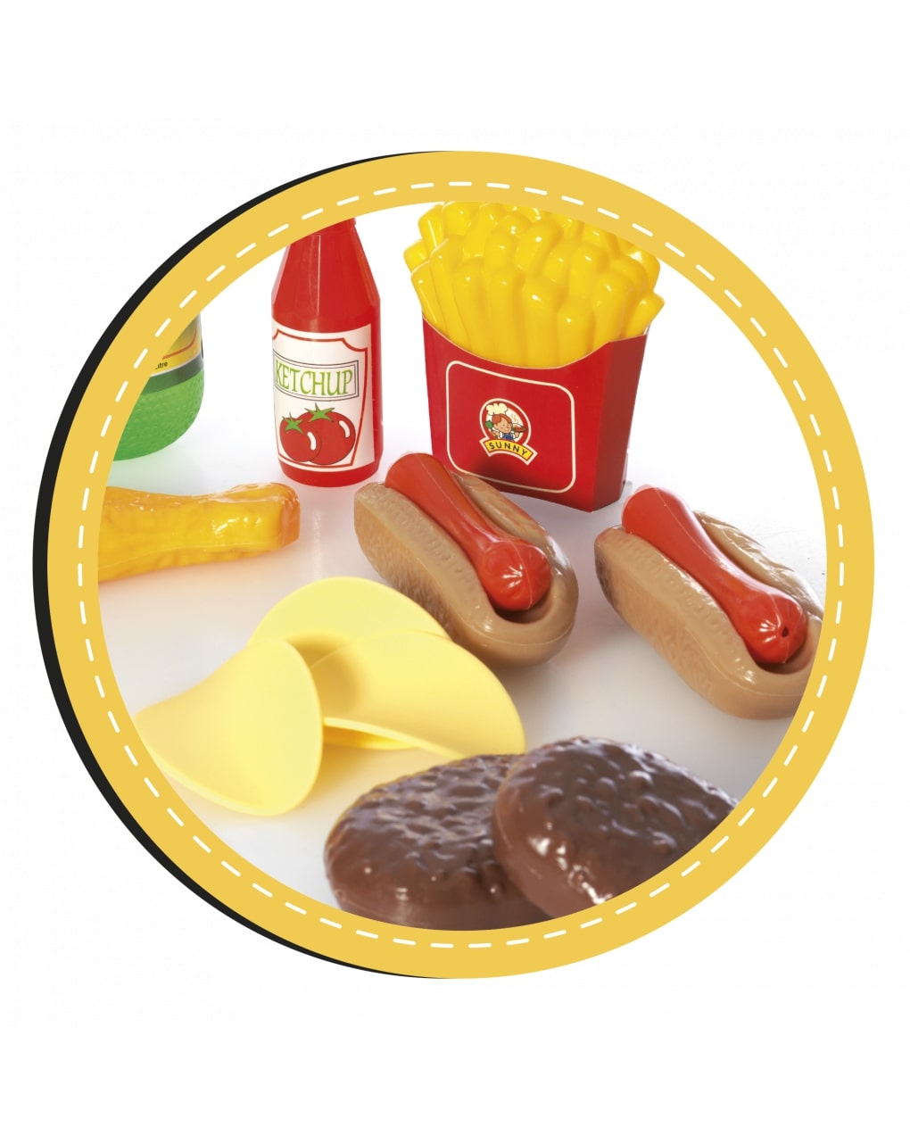 Funny home - set pizza 60 pz