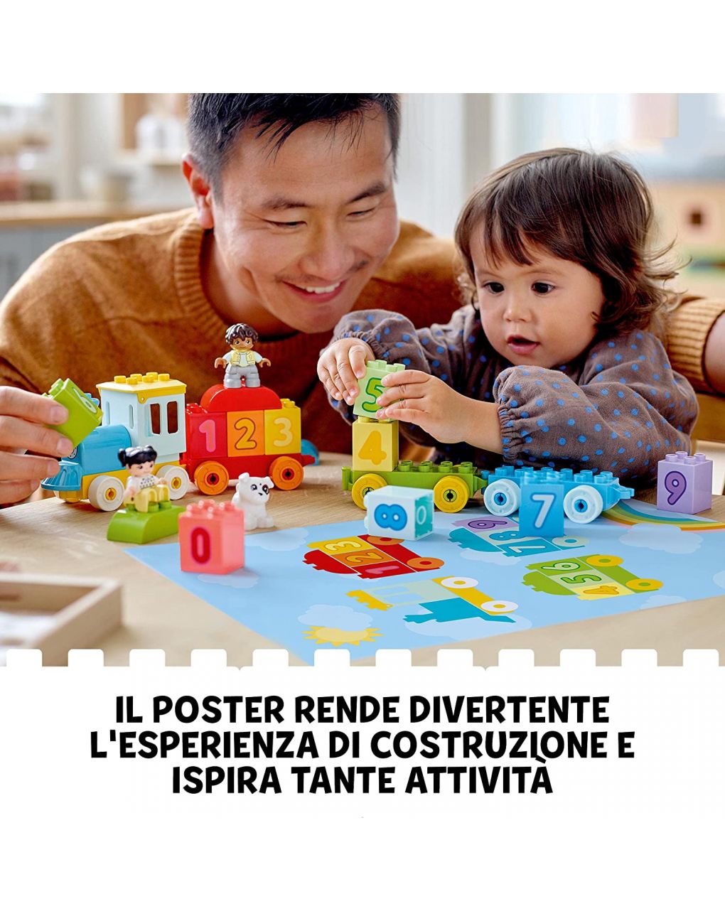 Lego duplo - il treno dei numeri - 10954